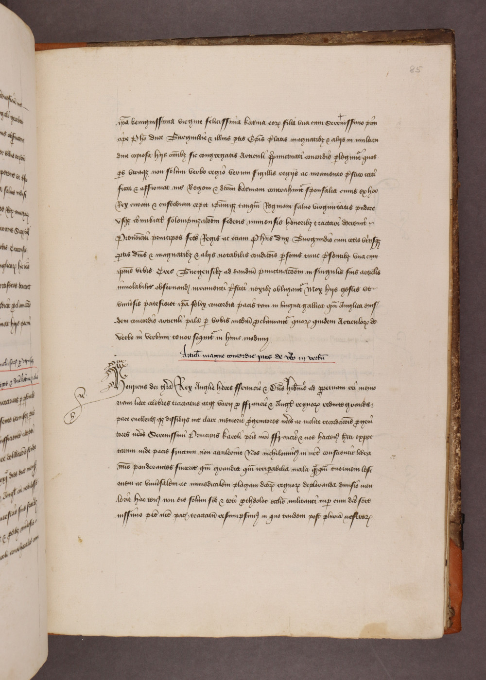 Folio 85  recto